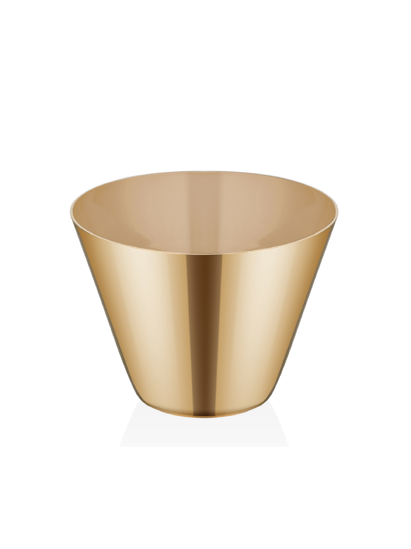 Conical - Nut Bowl - Gold Titanium & Beige