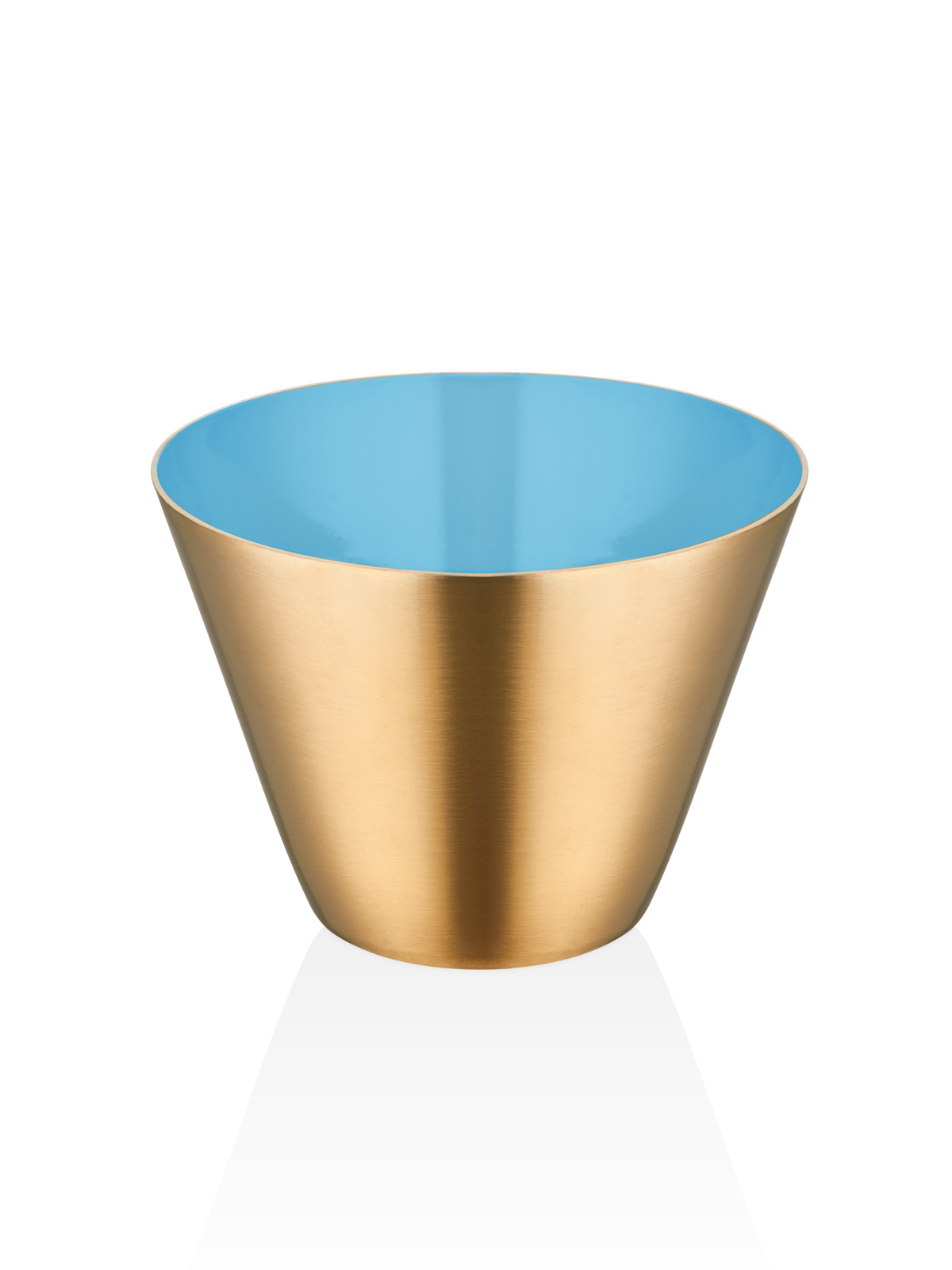 Conical - Nut Bowl - Gold Titanium & Blue