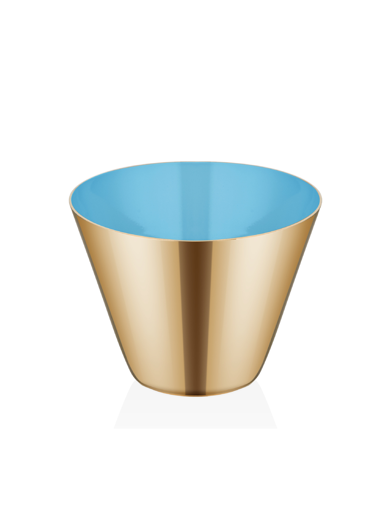 Conical - Nut Bowl - Gold Titanium & Blue