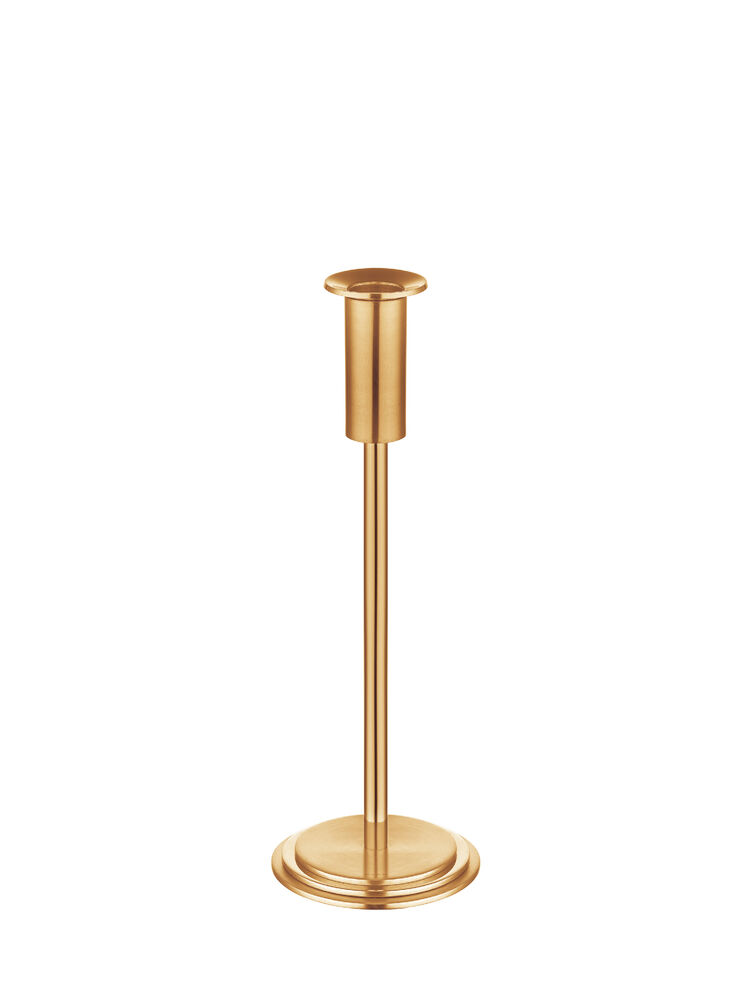 Narin - Halley - Candle Holder - Satin Gold Titanium