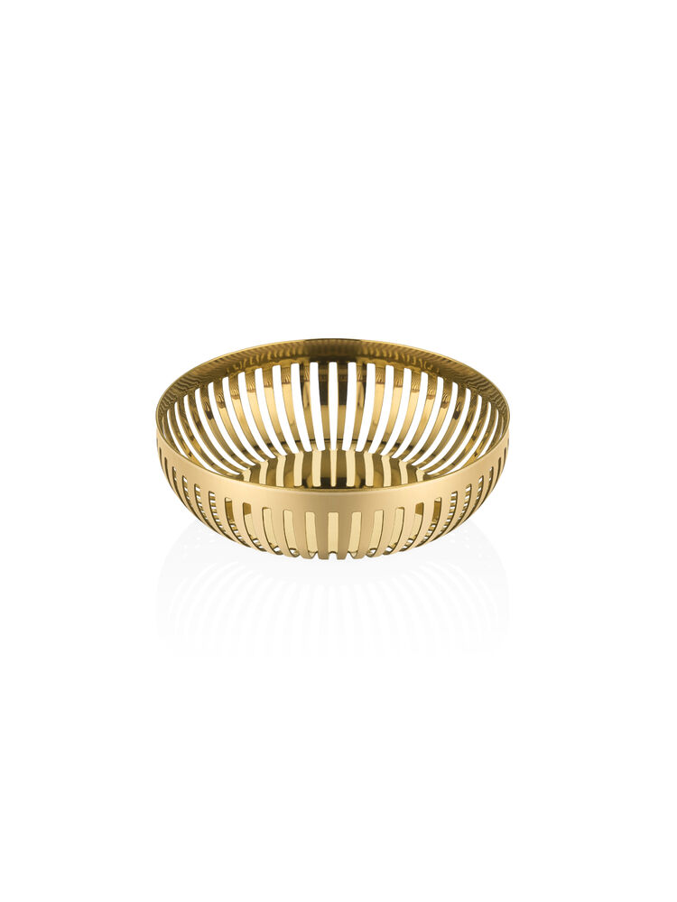  - Linea Bread Basket - Gold Titanium