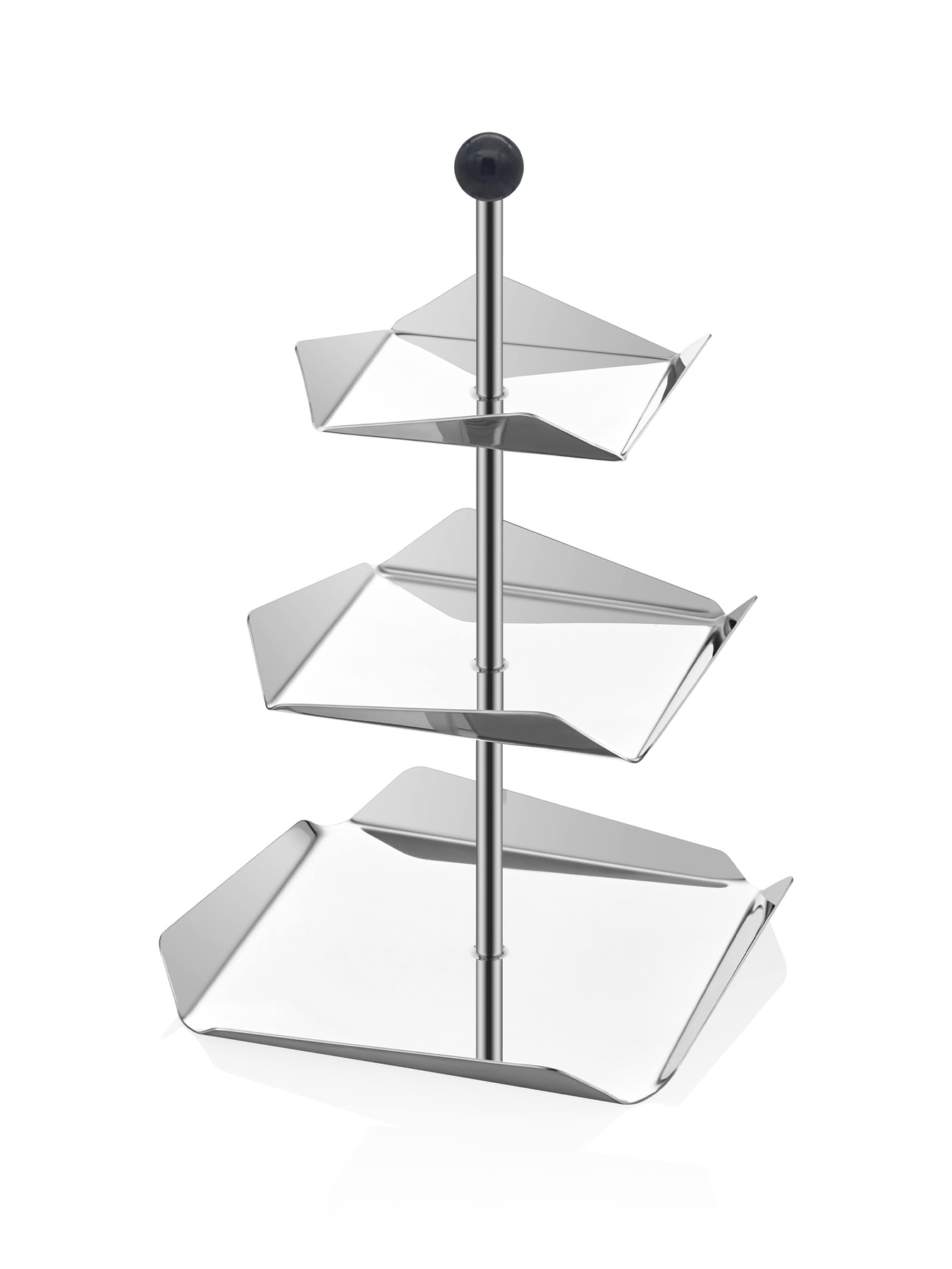 Punto Square - Cake Stand - 3 Tier