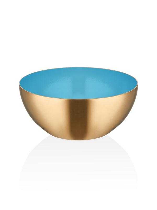  - Star - Nut Bowl - Gold Titanium & Blue