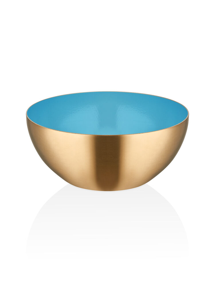  - Star - Nut Bowl - Gold Titanium & Blue